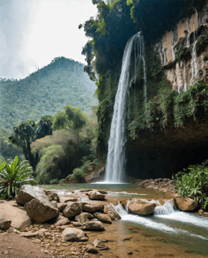 Cascada “El Aguacero” 